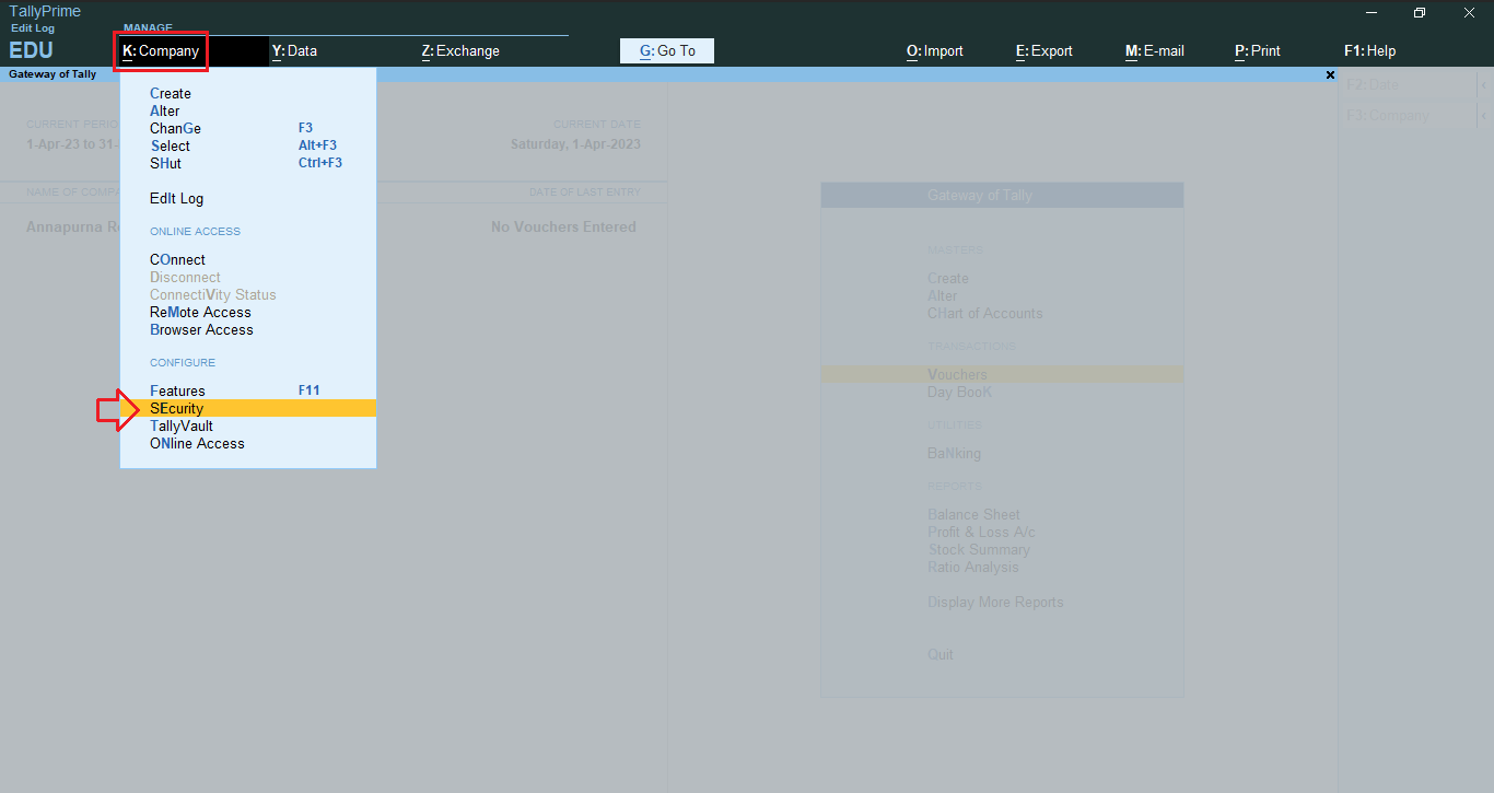 audit trail in tallyprime-2