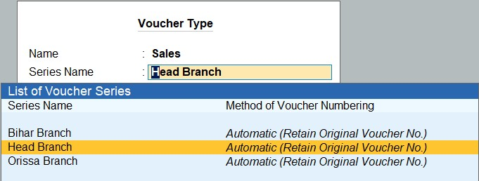 Voucher Type