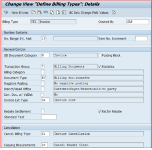 RV Billing Document Transfer