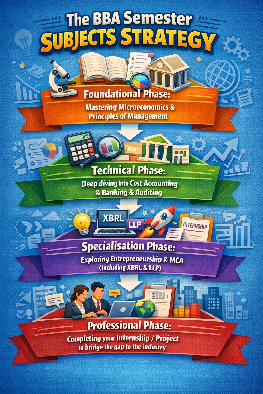 BBA semester subjects strategy