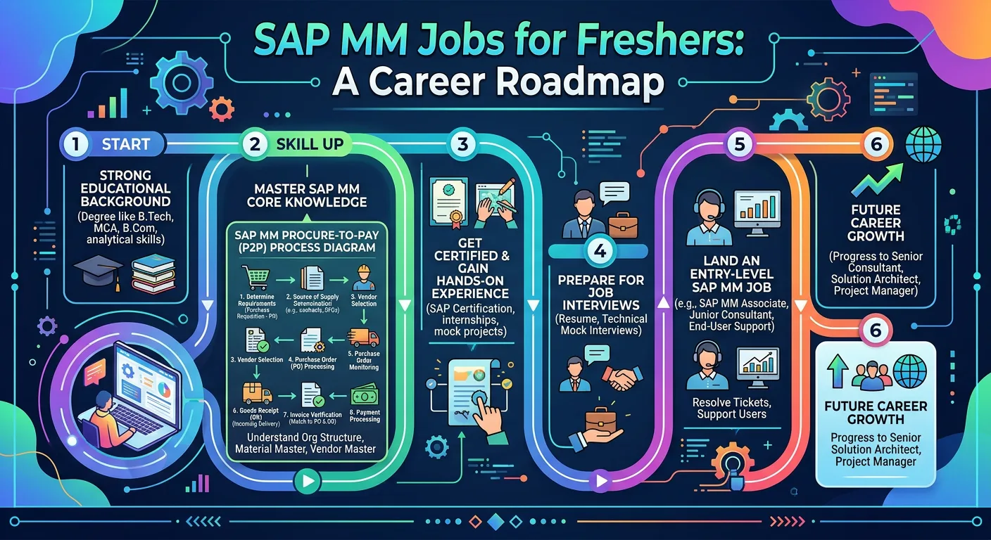 SAP MM jobs for Freshers A Career Roadmap