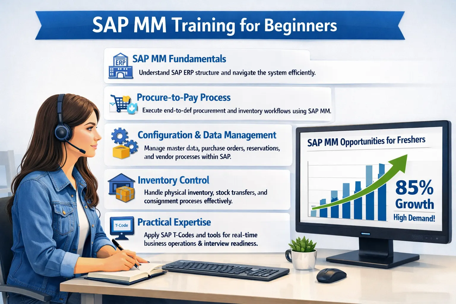 sap mm training for freshers learning modules