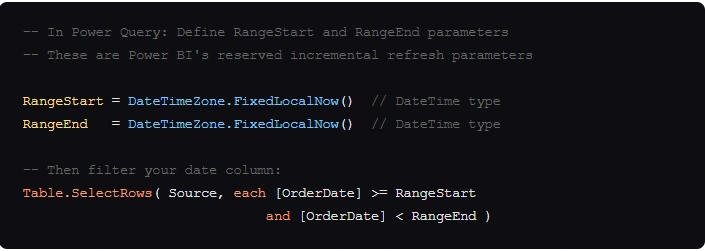 Set Up Incremental Refresh to Slash Dataset Reload Time