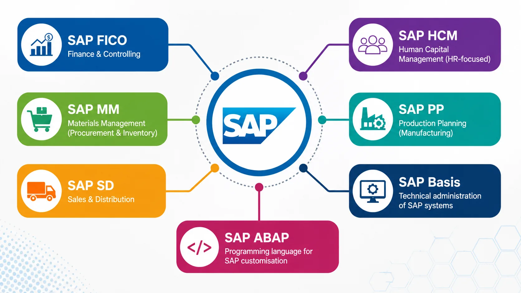 Common SAP modules