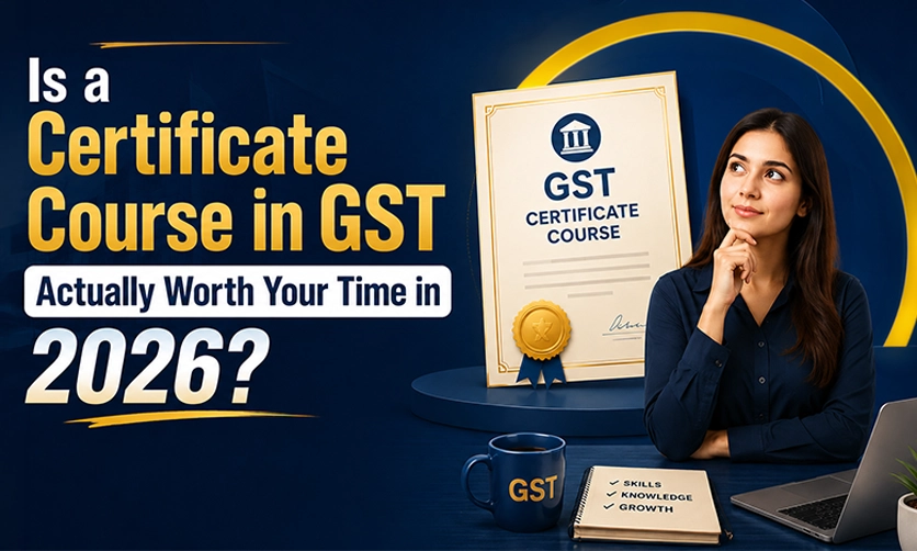 Best Certificate Course in GST: Scope, Salary & Career Guide