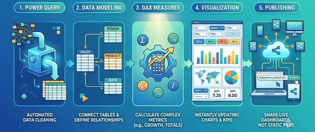 What Will You Actually Learn from power bi online training