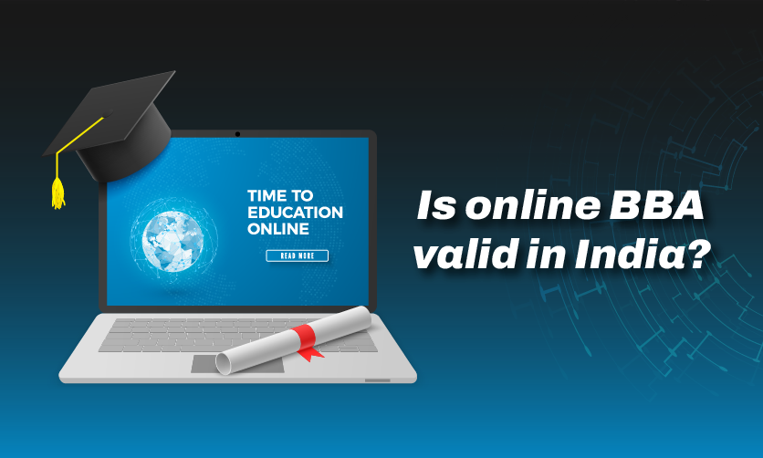 Is an Online BBA Valid in India?