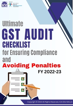 GST Audit Checklist Download PDF
