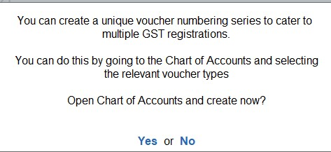 Multiple Registration GST Details